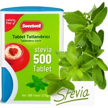 Ms Stevia Tablet Tatlandırıcı 500 Tablet Sıfır Kalori