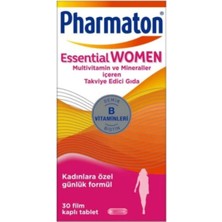Ms Essential Women, 30 Tablet (Biotin, Demir, Vitamin B, Multivitamin ve Mineraller)