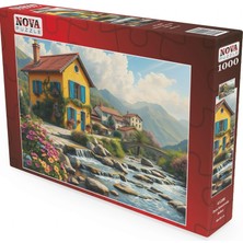 Ms 1000 Parçalık Yetişkin Puzzle/yapboz - Dere Kenarında Bahar - 41208