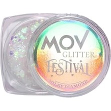 Defne Store No:2 Milky Diamond Süt Beyaz/inci Tonlu Krem Glitter, Yüz ve Vücut Için