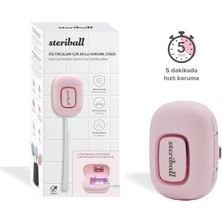 Defne Store Diş Fırçaları Için Hijyenik Akıllı Koruma Cihazı Pembe