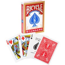 Ms Rider Back International Standard Endeks, Poker Boyu, 1 Deste, Kırmızı Veya Mavi