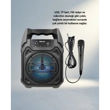 Pratik Taşınabilir Bluetooth Hoparlör Uzun Pil Ömrü