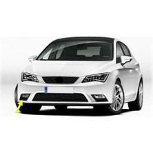 Defne Store Ön Tampon Sağ Sis Farı Kapağı 5F0853666A Seat Leon Mk3 ile Uyumlu 2013-2016