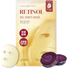 Defne Store Retinol Içerikli Yaprak Maske Black Carrot Vita-A Retinol Lifting Gel Sheet Mask, TYCZMT6J7N172728726014810