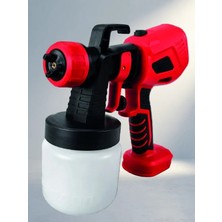 Ergonomik Şarjlı Boya Püskürtme Tabancası 800 ml Kapasiteli