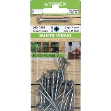 Torex Dın 7505 4*45 Sunta Vidası