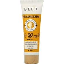 Ms Bee'o Propolisli Yüksek Koruma Yüz Güneş Kremi, 50+ Spf, 40 ml