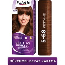 Ms Yoğun Göz Alıcı Renkler Saç Boyası 5-68 Kestane Saç Boyası