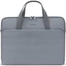 Ms MCE-1512 Nova Eco Çevre Dostu Laptop Çantası, 15.6 Inç Bilgisayar Çantası, Kadın ve Erkek Notebook Çantası, Ykk Fermuarlı Macbook Çantası, Iş ve Evrak Çantası, Gri