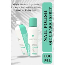Defne Store Nail Polish Remover Spray, Hızlı Oje Çıkarıcı Sprey, 100 ml
