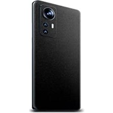 Defne Store Xiaomi Mi 12 Pro Mat Siyah Arka Kaplama