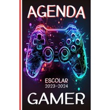 Defne Store Agenda Escolar 2023 2024 Gamer: Agenda Niño Niña De Primaria Y Secundaria | 2 Día = 1 Página | De Septiembre De 2023 A Agosto De 2024 | Contactos | ... Práctico A5 | 215 Páginas (Spanish Edition)