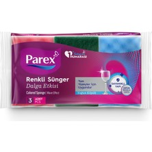 Ms Renkli Sünger Dalga Etkisi 3'lü