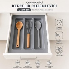 Defne Store 3X49 cm Cekmece Içi Kasıklık Grı 30X40 cm Kadar Kesılebılır