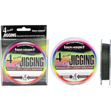 Defne Store Jigging X4 0,12 300 mt Green Ipek Misina
