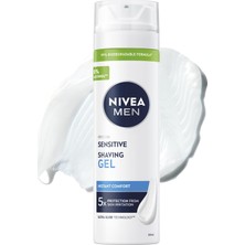 Ms Men Erkek Hassas Tıraş Jeli 200 Ml,tahrişe ve Yanmaya Karşı Koruma,alkolsüz Formül,hassas Ciltlere Özel