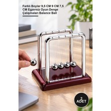 Yenilig 2 Adet Mini Balans Denge Topları – Farklı Boylar 9,5 cm 9 cm 7,5 cm Egzersiz Oyun Denge Çalışmaları Balance Ball