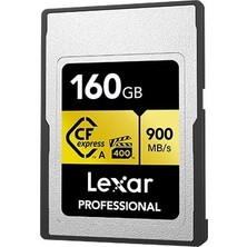Ms 160GB Profesyonel Cfexpress Tip A Altın Serisi Hafıza Kartı, 900MB/S'YE Kadar Okuma, Sinema Kalitesi 8k Video, Dereceli Vpg 400 (LCAGOLD160G-RNENG)
