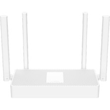 Ms Wifi AX3S Router, Wi-Fi 6 AX3000 Gigabit Çift Bant Kablosuz Yönlendirici, 4 Adet Otomatik Uyarlanan Wan/lan Ge Portu, Wi-Fi Güçlendirici, Homesec™ Ağ Güvenliği, Siyah Güvenliği, Beyaz