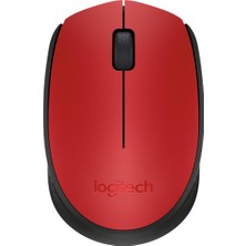 Ms M171 Kablosuz Mouse, Pc, Mac, Dizüstü Bilgisayar Için, 2,4 Ghz, USB Mini Alıcılı, Optik Izleme, 12 Aylık Pil Ömrü, Sağ ve Sol Elle Kullanıma Uygun, Kırmızı