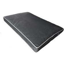 Defne Store Premium Visco Dolgulu; Fermuarlı, Kaymaz Tabanlı ve Yıkanabilir Köpek Yatağı, Xxl (85X125X10 Cm)