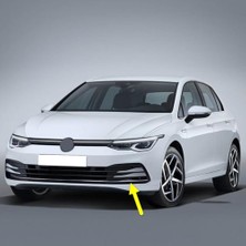 Defne Store Ön Tampon Sol Izgarası Sensör Delikli 5H0853665J Vw Golf 8 ile Uyumlu 2020-2023
