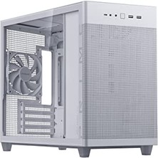 Defne Store Prime AP201 Temperli Cam Micro Atx Beyaz Bilgisayar Kasası