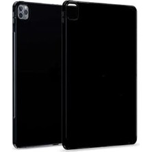 Defne Store iPad Pro 12.9 Pro 2020 (4.nesil) ile Uyumlu Süper Silikon Tablet Kılıfı Siyah