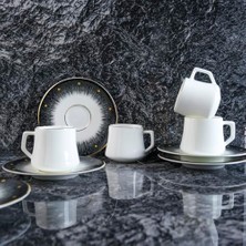 Defne Store Diamond 6 Kişilik Kahve Fincan Takımı 80 ml