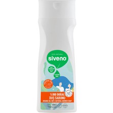 Ms SIVENO%100 Doğal Duş Sabunu Portakal Kokulu Canlandırıcı Duş Jeli 6 Değerli Bitki Vegan 300 ml