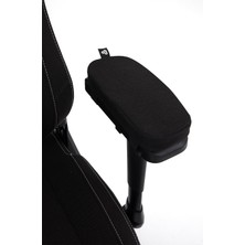 Ms Titanseat Black Oyuncu ve Ofis Koltuğu Siyah Kumaş Kol Pedi