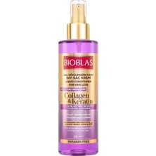 Ms Kolajen & Keratin Sıvı Saç Kremi – Durulanmayan, Onarıcı & Dolgunlaştırıcı Etki, Bitkisel Kompleks B19, 200 ml