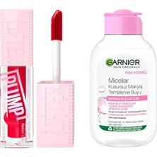Defne Store Lifter Plump 004 Red Flag Dudak Parlatıcısı ve Micellar Kusursuz Makyaj Temizleme Suyu 100 ml