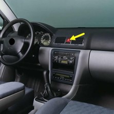 Defne Store Kırmızı Üçgen Dörtlü Flaşör Düğmesi 1U0953235B Skoda Octavia A4 ile Uyumlu 97-00