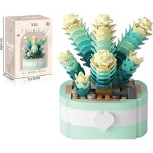 Defne Store Micro Block Bitki Serisi 1253 Çiçek Buketi 252 Parça Oyuncak Yapım Seti FFP-1253