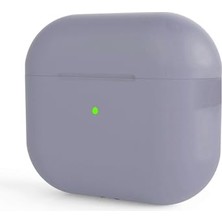 Defne Store Airpods Pro 2 Lavendery Gray Standart Silikon Kılıf