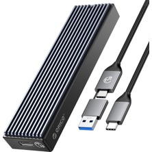 Ms M.2 Nvme SSD Kılıf USB C Adaptörü USB 3.1 Gen2 10GBPS SSD Harici Pcı Sabit Disk Muhafazası Için M-Anahtar M2 2230/2242/2260/2280 Nvme Ssd, Uasp, SMART-M2PV2