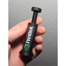 Ms Ekran Kartı Destek Aparatı, Ekran Kartı Tutucu, Nvidia Siyah Gpu Support 7-12CM Ayarlanabilir