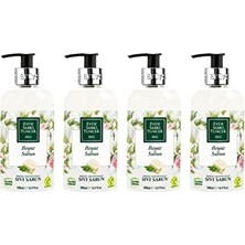 Defne Store Beyaz Sabun Sıvı Sabun 500 ml x 4 Adet