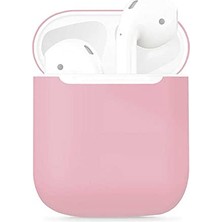 Defne Store 39346 Airpods Uyumlu Airbag 13 Silikon Kılıf, Pembe