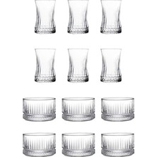 Defne Store Elysia 12 Parça Çay Seti (6 Bardak ve 6 Kase)
