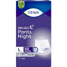 Defne Store Gece Kullanımı Için Büyük Beden Süper Emici Külot, 30'lu Paket, Large