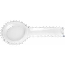 Defne Store Boncuklu Sert Plastik Şeffaf Yatay Kaşıklık