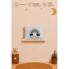 Pia Baby Isimli Erkek Bebek Yastık Kılıfı 35X45 cm %100 Pamuk Organik Baskılı Isme Özel Bebek Hediyesi