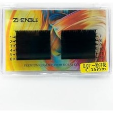 Defne Store Ziengu Ipek Takma Kirpik, 0.07 C Kıvrım, 15 mm