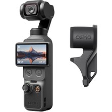 Defne Store Pocket 4 Standard Combo, 1 Inç Cmos Sensörlü 4K/240FPS Kamera, 3 Eksenli Görüntü Sabitleme, 2x Kayıpsız Zoom, 107 GB Dahili Hafıza