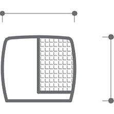 Defne Store 34 mm DDS1015 0034 Nb-P6 Kapı Stoper Nkel Saten-Syah Plastk