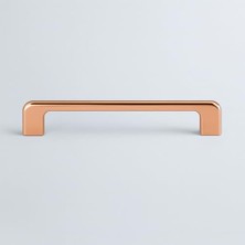 Defne Store Ilıca Roze Metal Kulp Mobilya Çekmece Mutfak Dolabı Dolap Kulpları Kulbu Kulpu, 160 Mm, Gold Renk