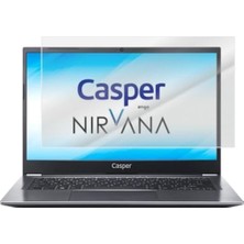 Defne Store Casper Nirvana C370 15.6 Inç Uyumlu Mat Ekran Koruyucu, 9h Temperli Nano Esnek Cam, Parmak Izi ve Parlama Önleyici, 16:9